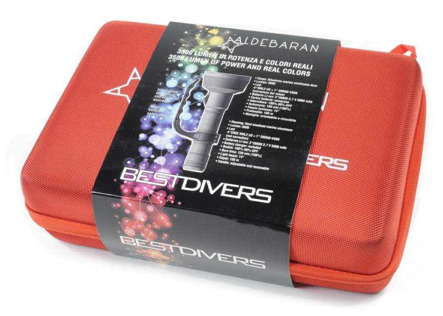 Flashligth And Strobe Best Divers | Aldebaran 3500 Lumens