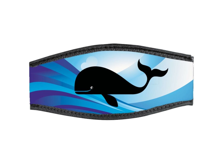 Straps And Collar Best Divers | Neoprene Mask Strap Whale