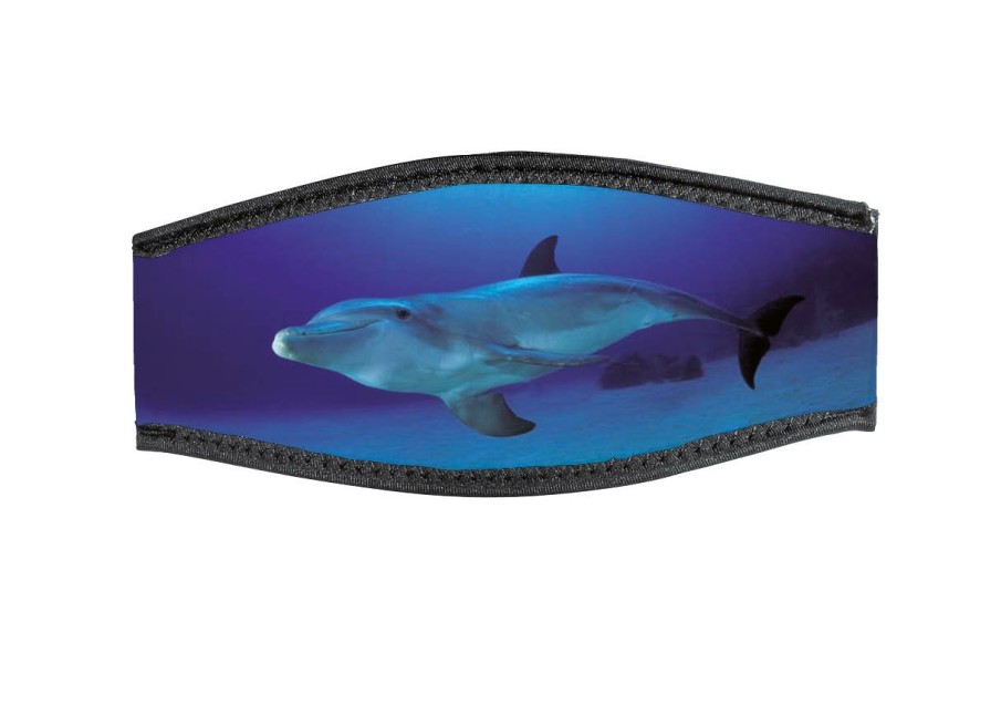 Straps And Collar Best Divers | Neoprene Mask Strap 1 Dolphin